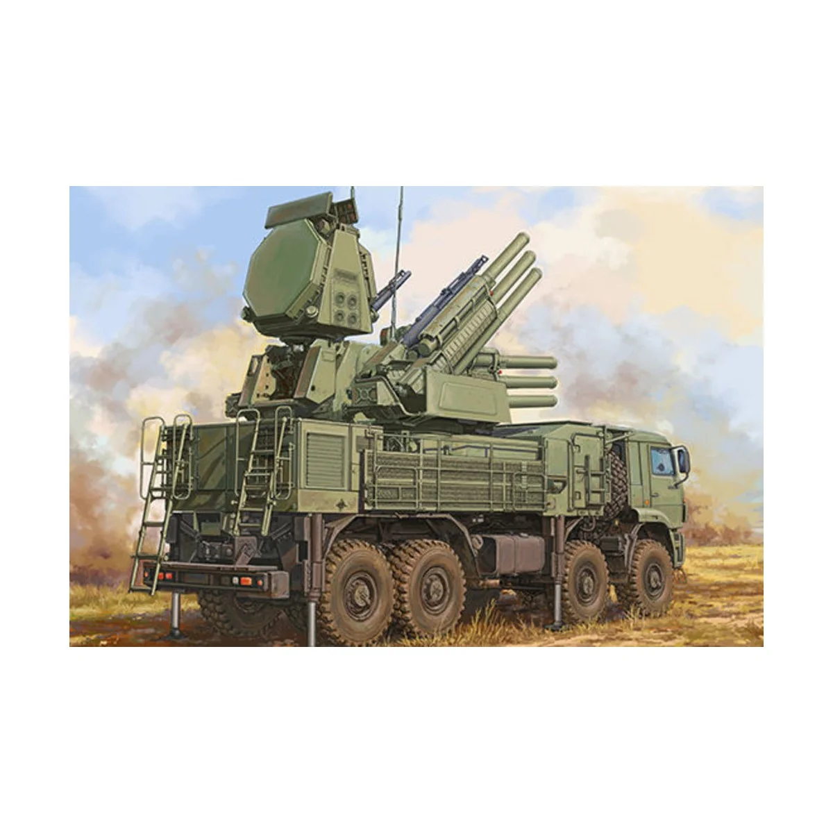 Russian 72V6E4 Combat Unit of 96K6 Pantsir -S1 ADMGS(w/RLM SOC S-ba...