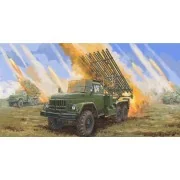 Soviet 2B7R Multiple Rocket LauncherBM13 NMM - Trumpeter 01062