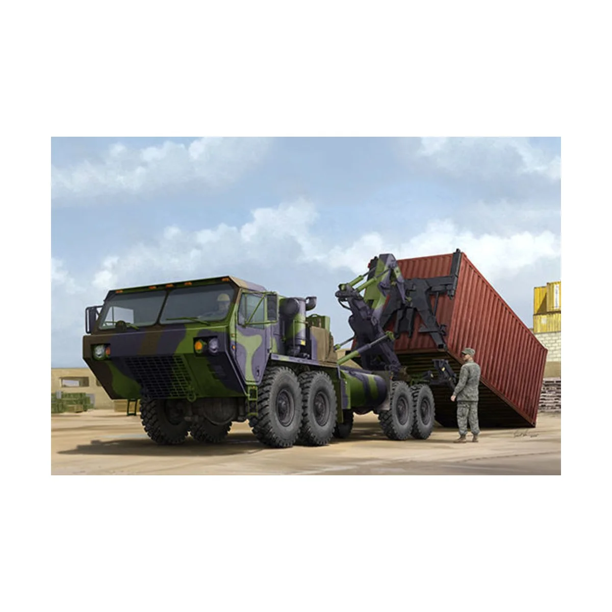 HEMTT M1120 Container Handing Unit (CHU), 1/35 - Trumpeter 01064 HEMTT M1120 Container Handing Unit (CHU), 1/35 - Trumpeter 01064