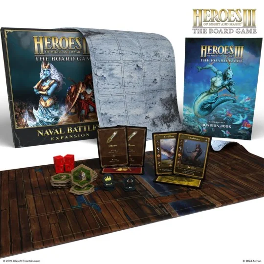 Heroes of Might and Magic III: The Board Game Naval Battles Expansi...