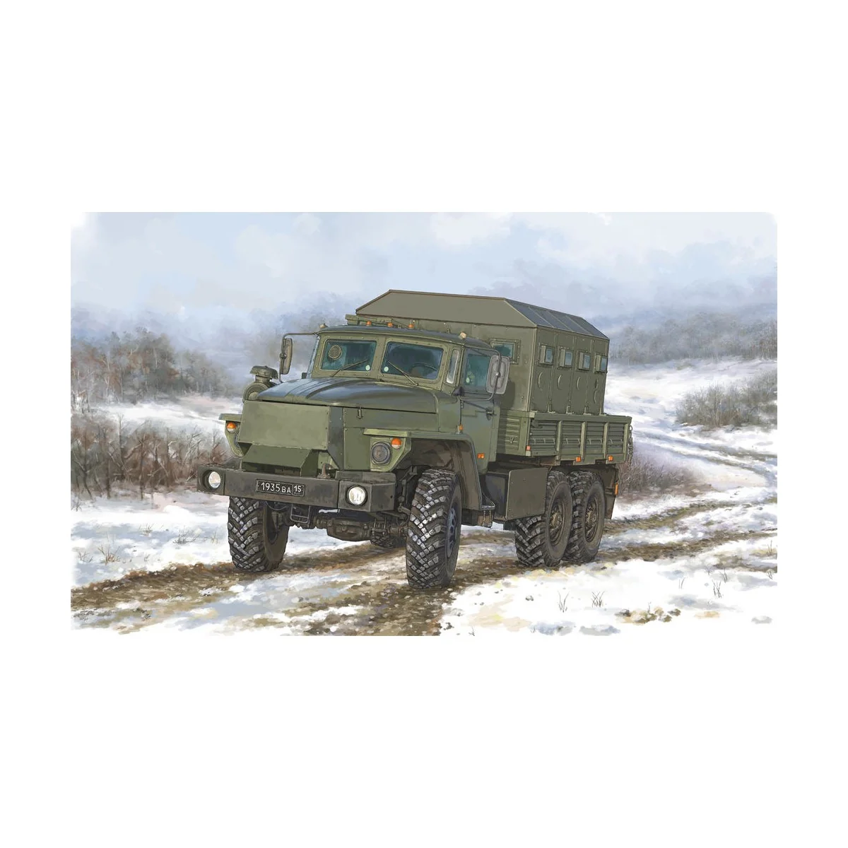 Russian URAL-4320 CHZ, 1/35 - Trumpeter 01071