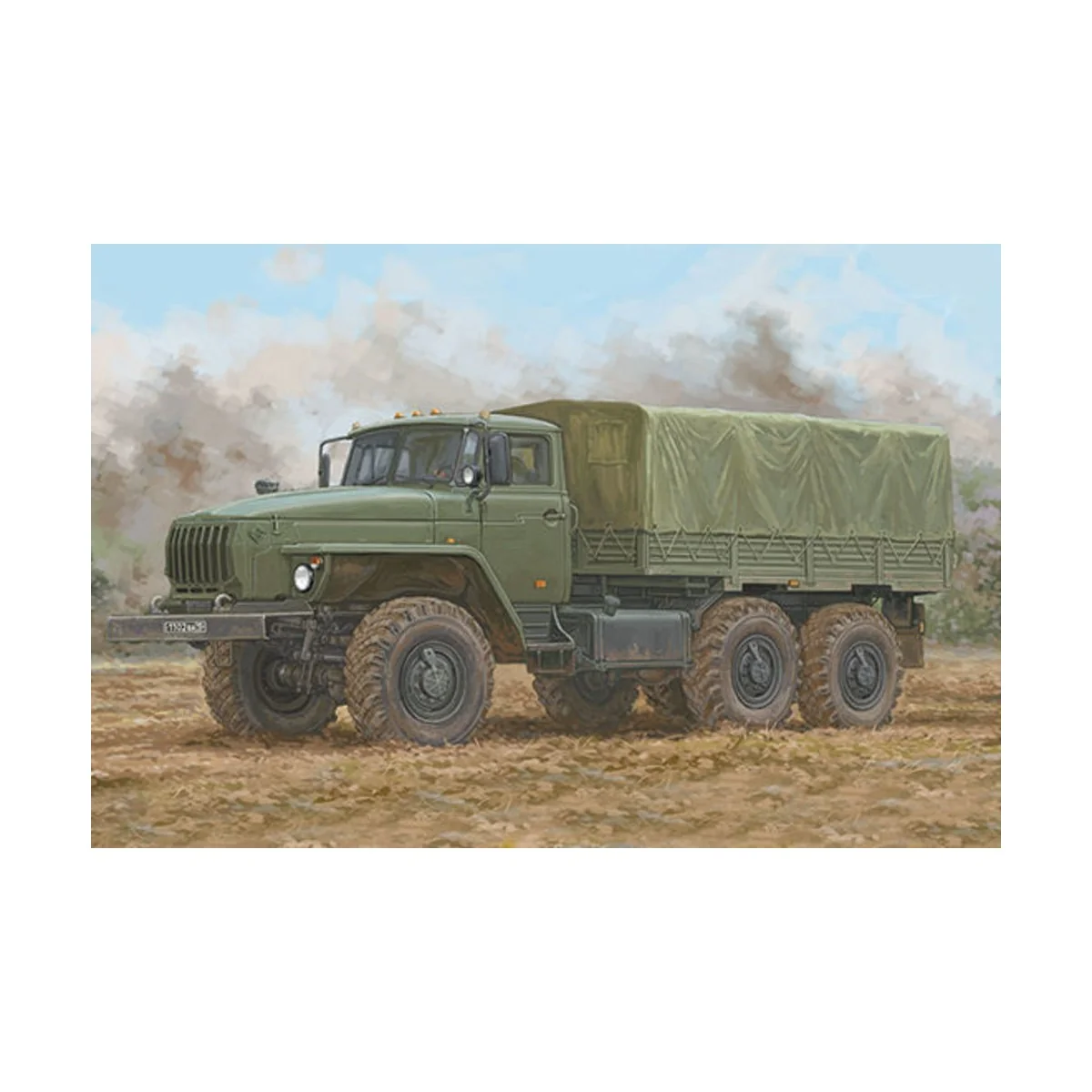 Russian URAL-4320 - Trumpeter 01072