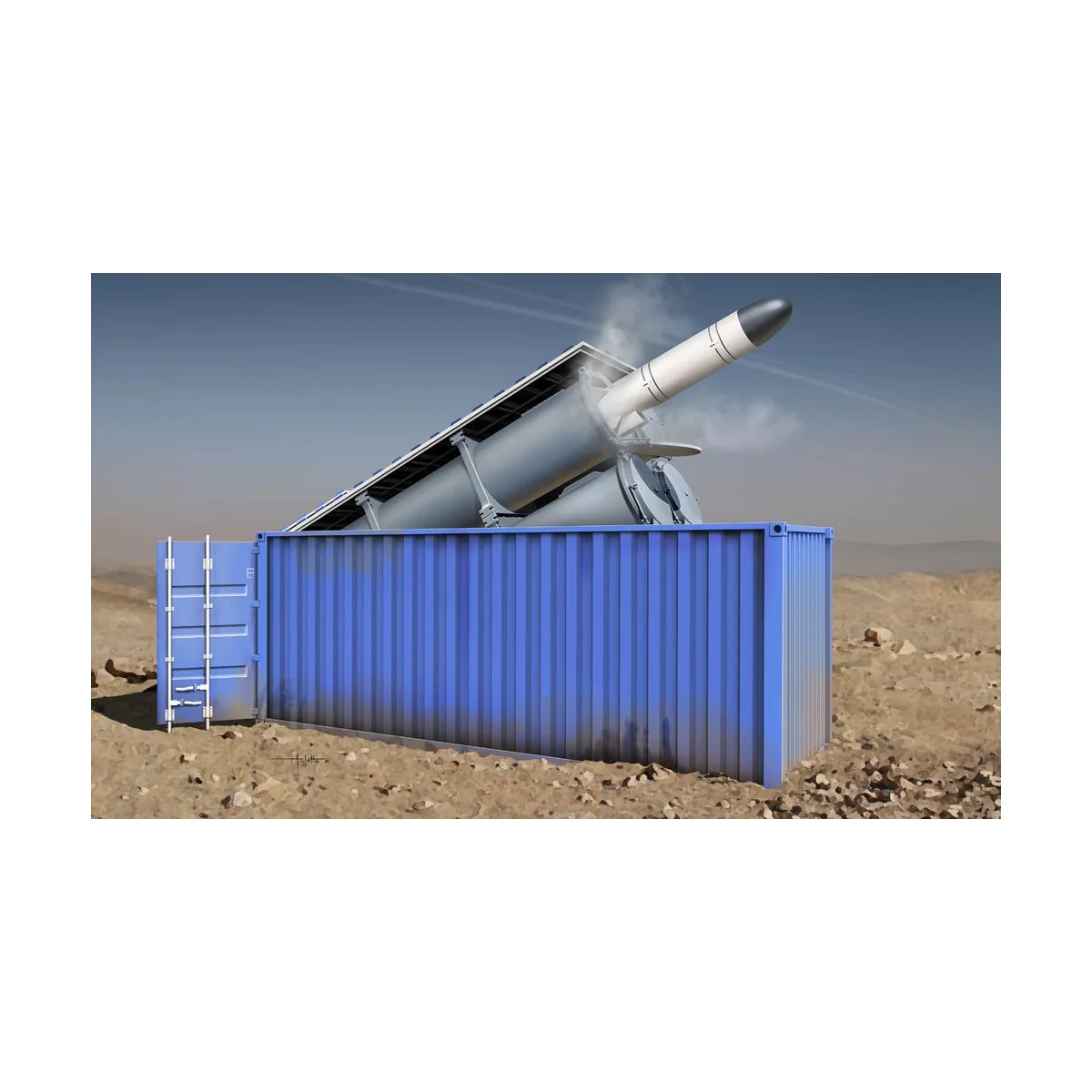 3M24 Club-k in 20-feet variant with Kh-35UE - Trumpeter 01076