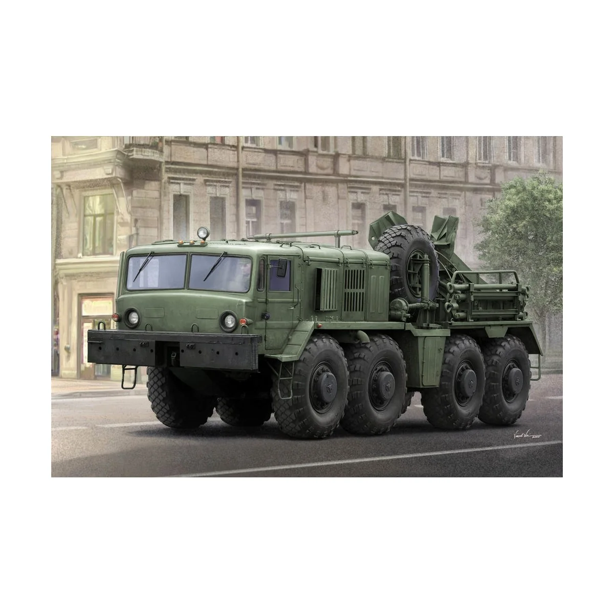 KET-T Recovery Vehicle based on the MAZ-537 Heavy Truck, 1/35 - Tru...