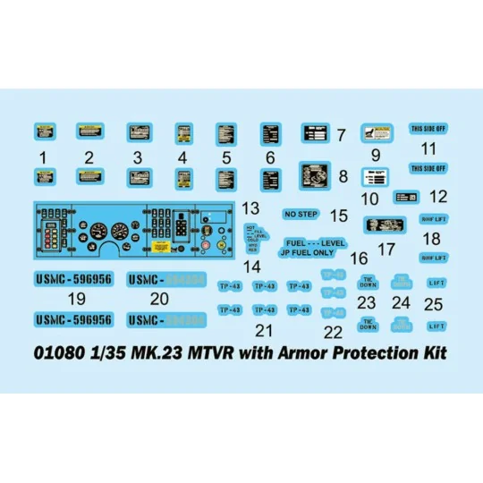 US MK23 MTVR MAS TRUCK - Trumpeter 01080
