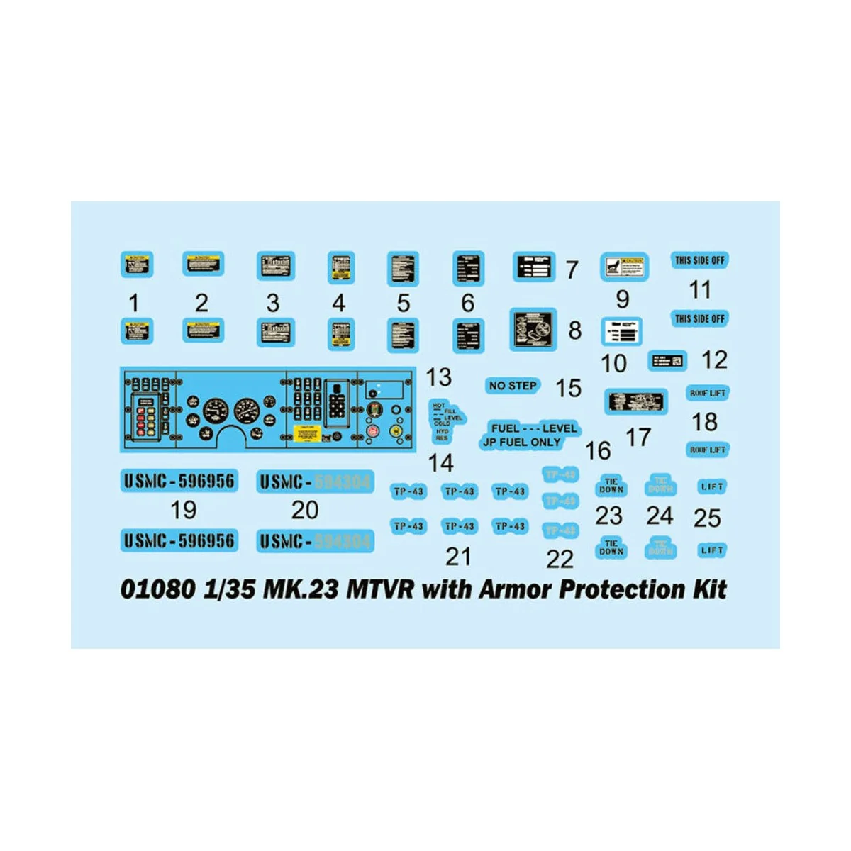 US MK23 MTVR MAS TRUCK - Trumpeter 01080