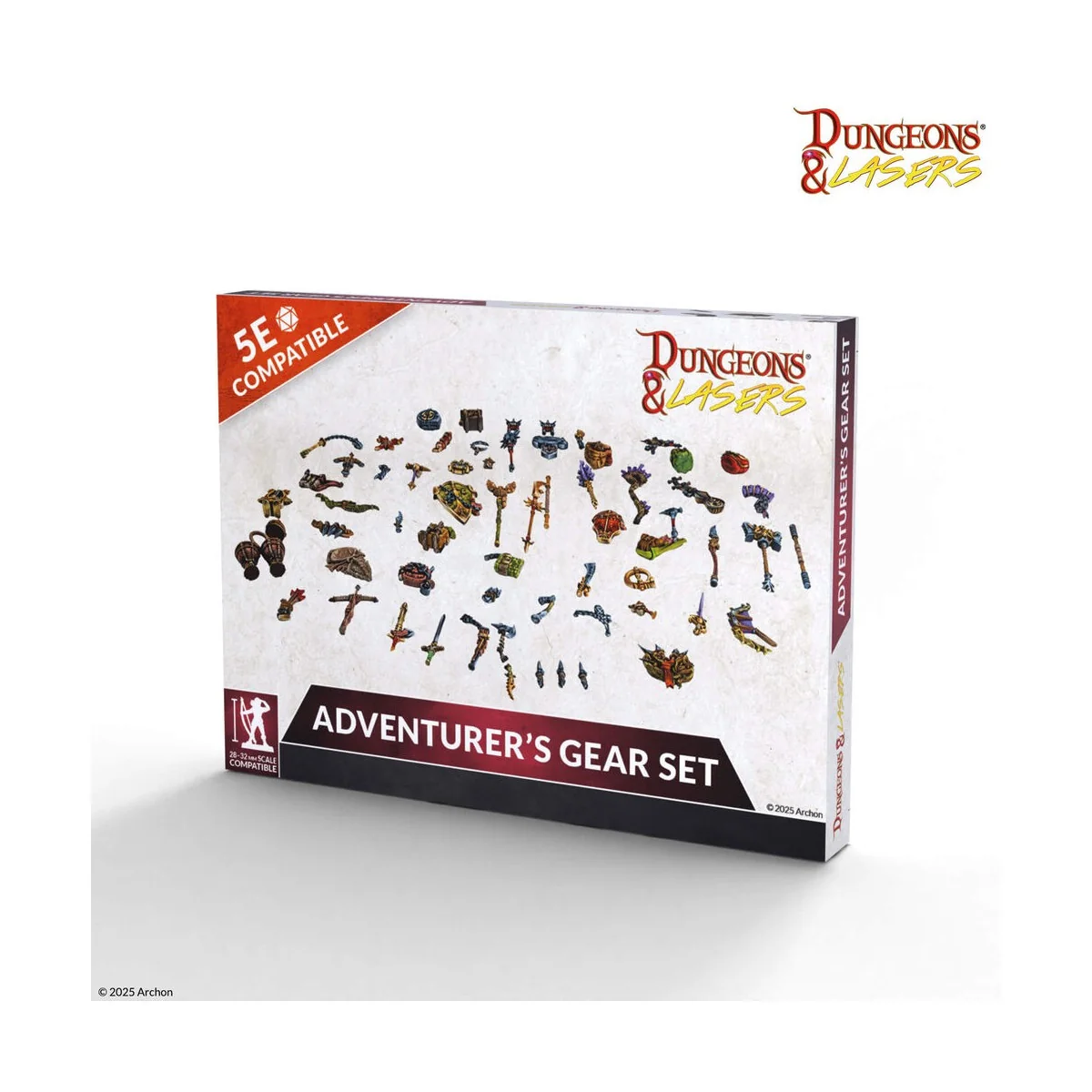 DUNGEONS & LASERS Adventurer's Gear Set - Archon Studio DNL0107