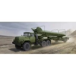 Soviet Zil-131V tow 2T3M1 Trailer with 8K14 Missile, 1/35 - Trumpet...