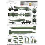 Soviet Zil-131V tow 2T3M1 Trailer with 8K14 Missile, 1/35 - Trumpet...