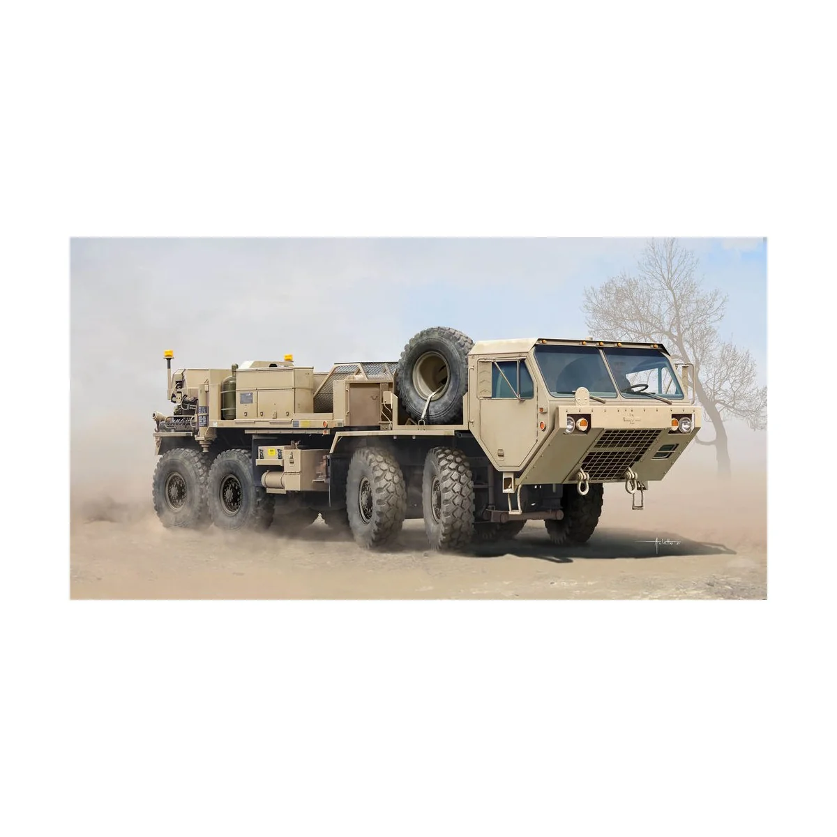 M984A2 HEMTT Wrecker, 1/35 - Trumpeter 01083 M984A2 HEMTT Wrecker, 1/35 - Trumpeter 01083