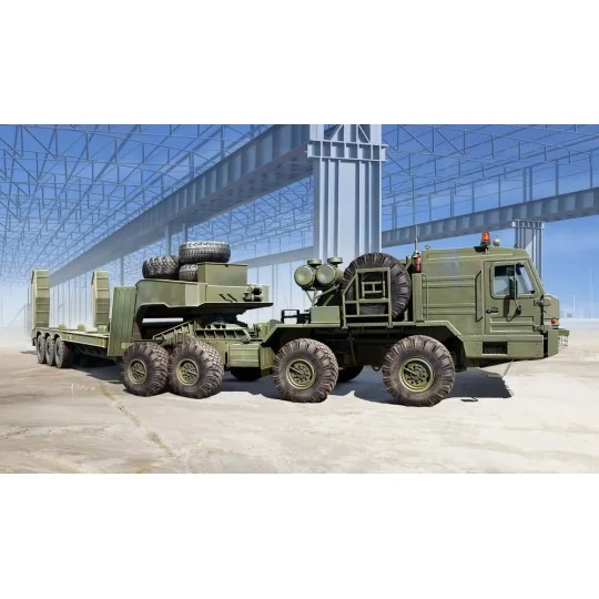 BAZ-6403 with ChMZAP-9990-071 trailer, 1/35 - Trumpeter 01086