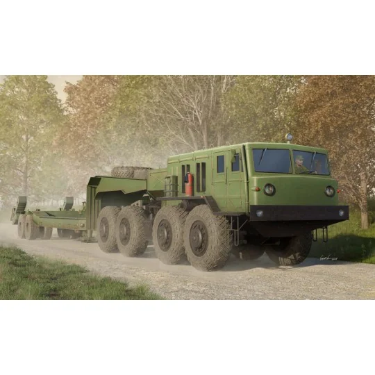 MAZ-545 Transporter with CHMZAP-5247G Semi-trailer - Trumpeter 01089