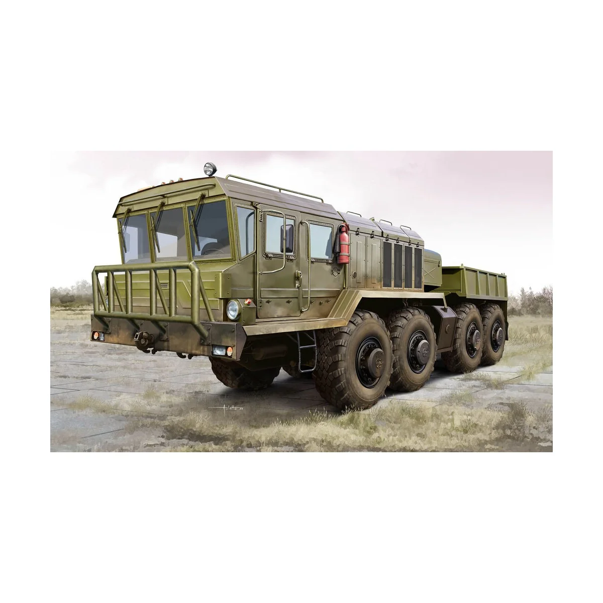 KZKT-74282 Heavy Tractor, 1/35 - Trumpeter 01090