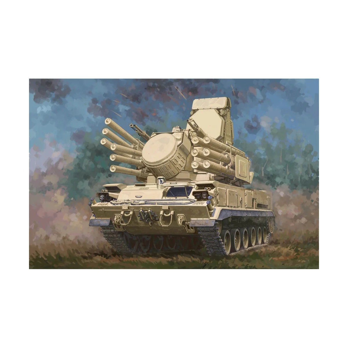 Trumpeter - ZPRK DB 96K6 Pantsir-S1 (Tracked) - 01093