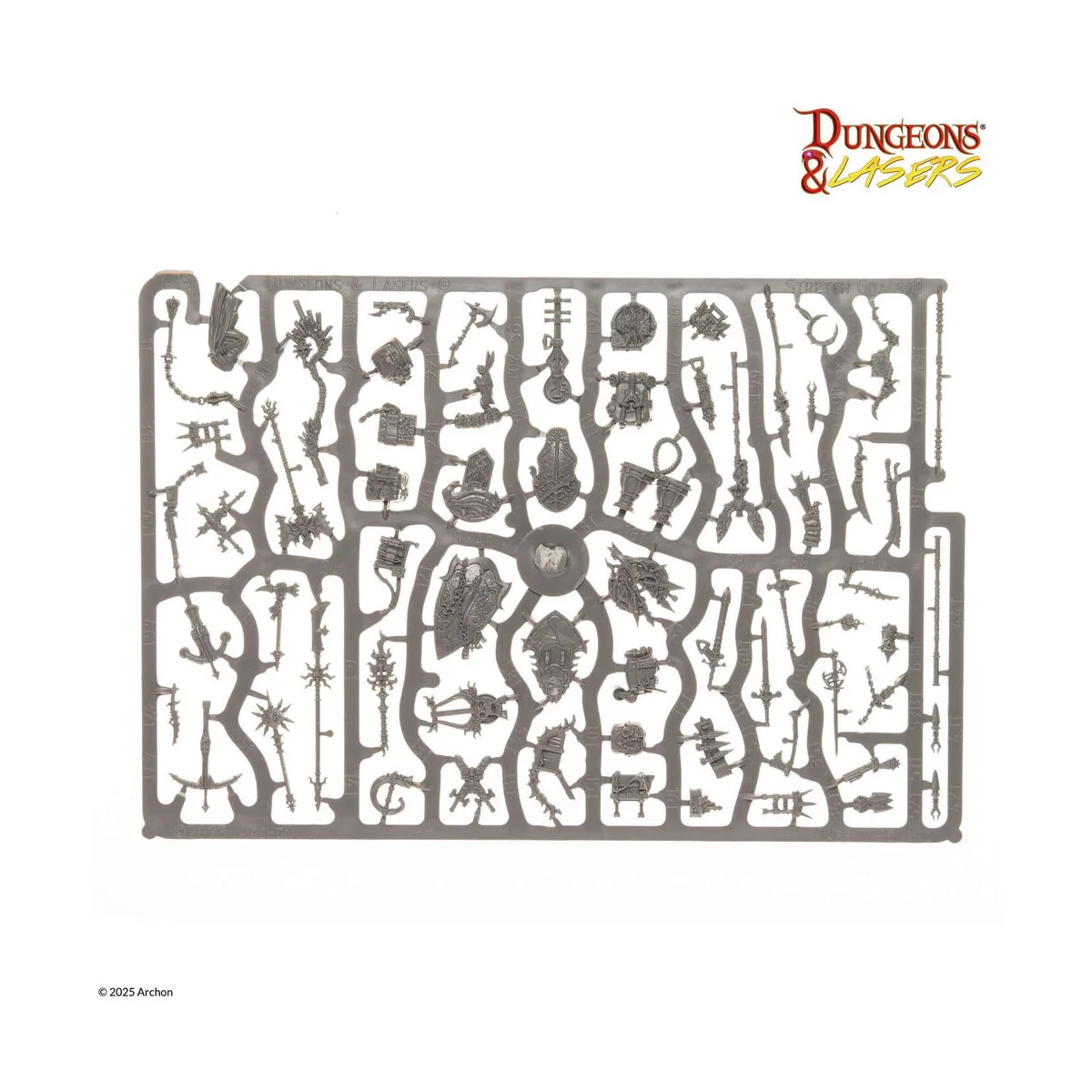 DUNGEONS & LASERS Adventurer's Gear Set - Archon Studio DNL0107