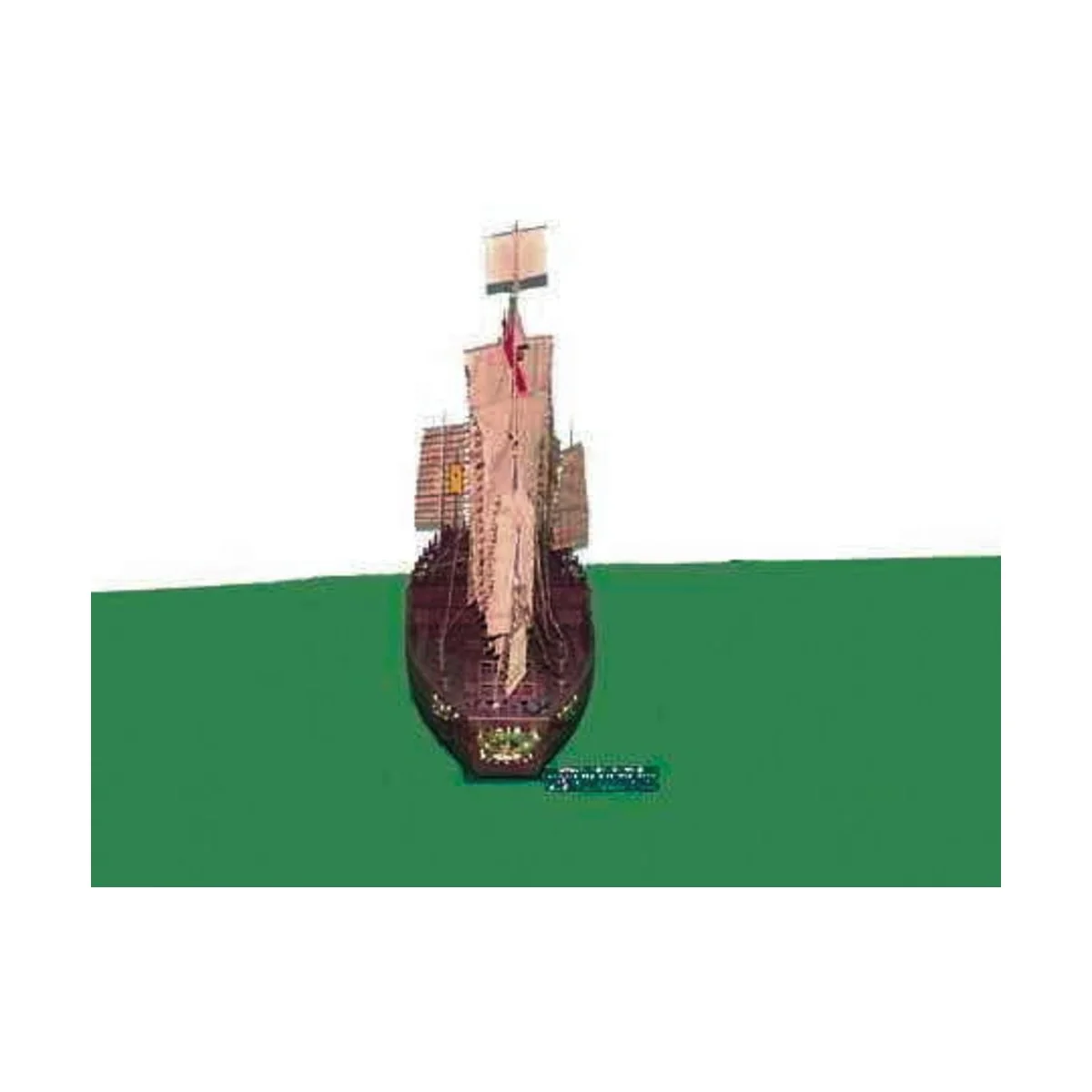 Chinesische Dschunke Chengho 1405-1430, 1/60 - Trumpeter 01202