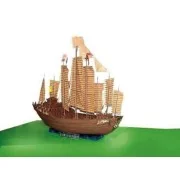 Chinesische Dschunke Chengho 1405-1430, 1/60 - Trumpeter 01202