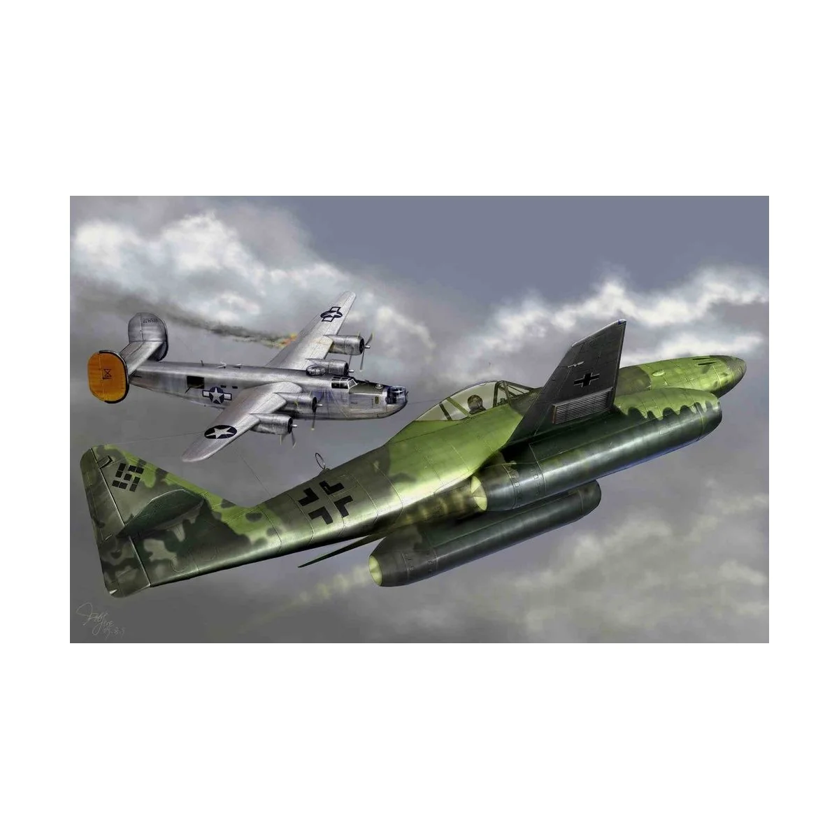 Messerschmitt Me 262 A-1a - Trumpeter 01319