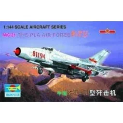 MiG-21 J-711 China (The Pla Airforce), 1/144 - Trumpeter 01325