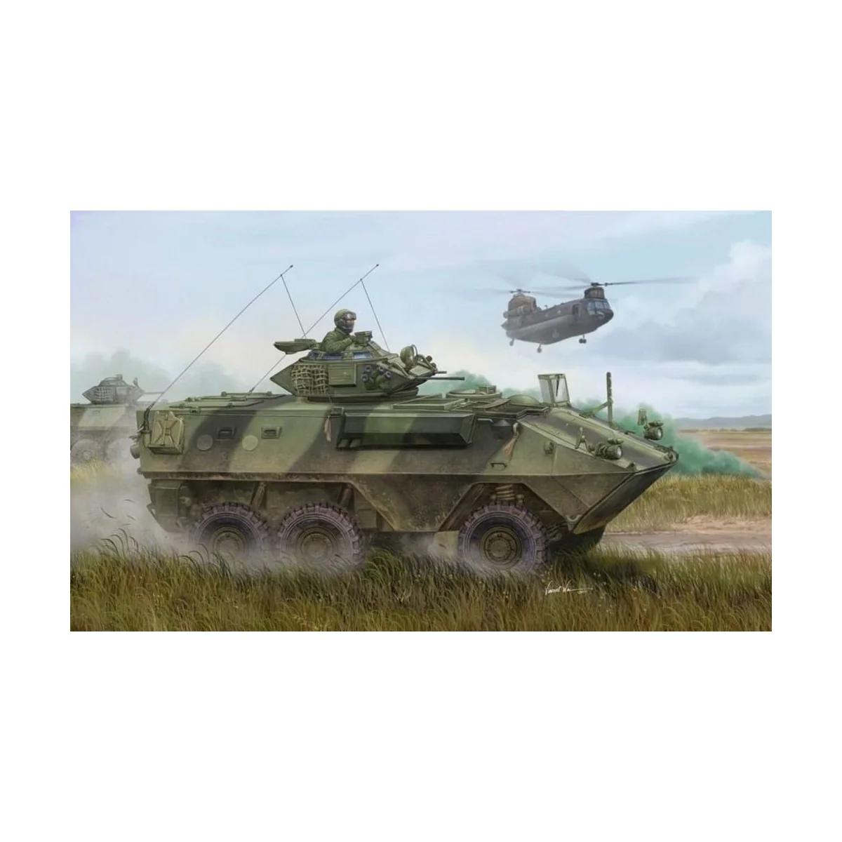 Canadian Grizzly 6x6 APC, 1/35 - Trumpeter 01502 Canadian Grizzly 6x6 APC, 1/35 - Trumpeter 01502