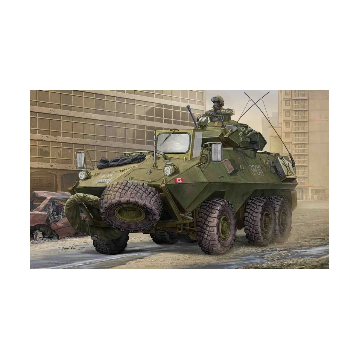 Canadian Grizzly 6x6 APC, 1/35 - Trumpeter 01505 Canadian Grizzly 6x6 APC, 1/35 - Trumpeter 01505