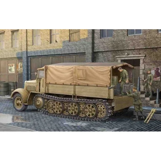 German Sd.Kfz.7 Mittlere Zugkraftwagen8t Late Version, 1/35 - Trump...
