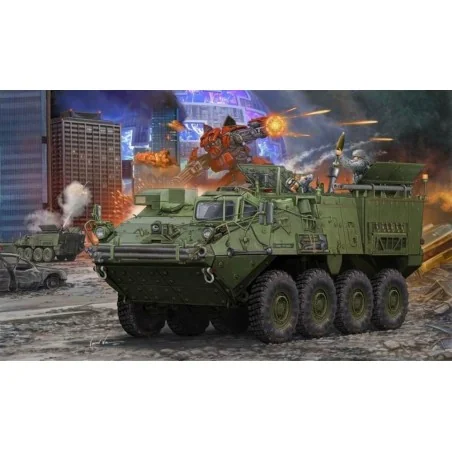 M1129 Stryker Mortar Carrier w. 120mm, 1/35 - Trumpeter 01512