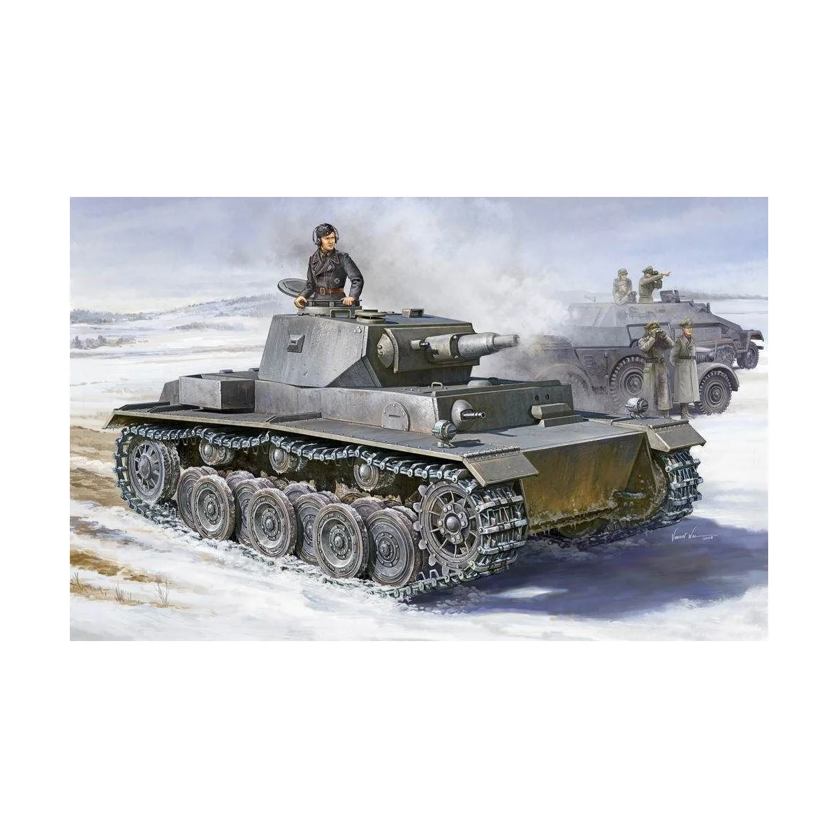 German VK 3001 (H) PzKpfw VI (Ausf. A) - Trumpeter 01515