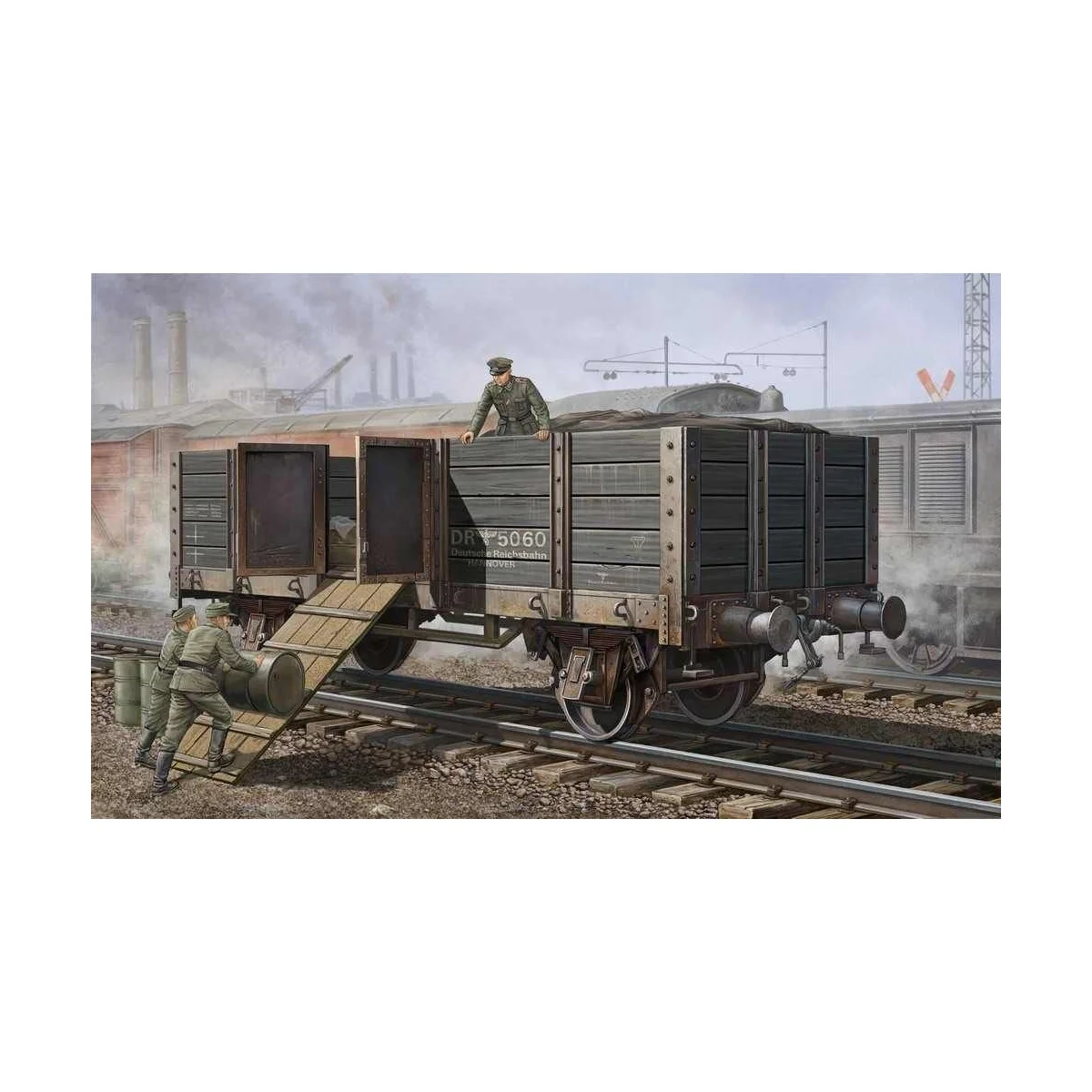 German Railway Gondola, 1/35 - Trumpeter 01517