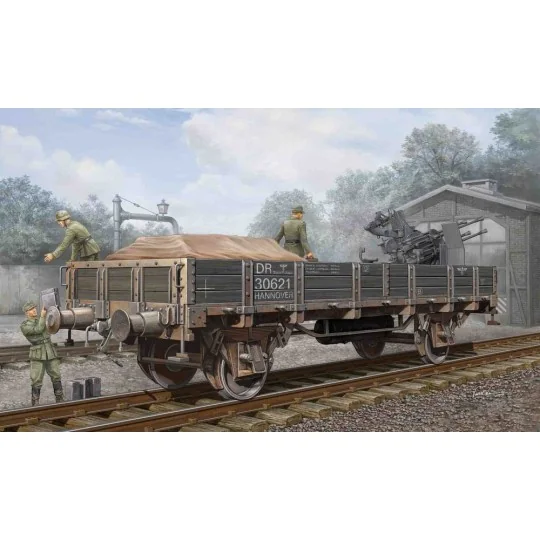 German Railway Gondola (Lower sides), 1/35 - Trumpeter 01518 German Railway Gondola (Lower sides), 1/35 - Trumpeter 01518