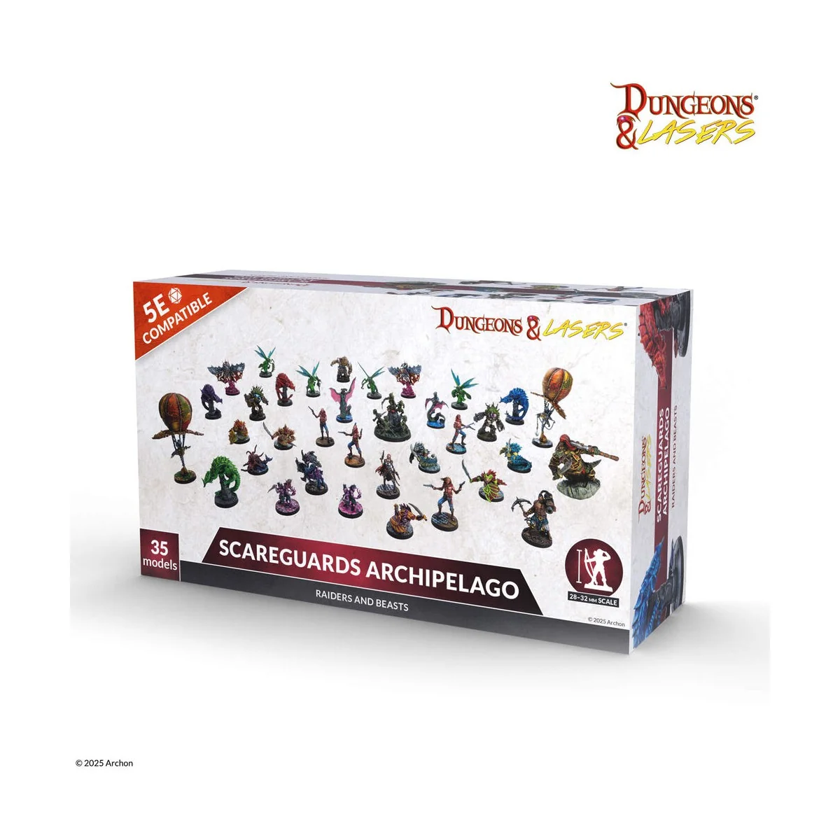 DUNGEONS & LASERS Scareguards Archipelago Raiders and Beasts - Arch...