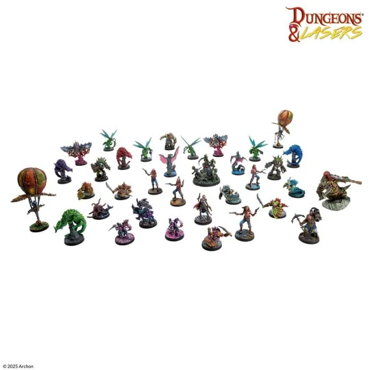 DUNGEONS & LASERS Scareguards Archipelago Raiders and Beasts - Arch...