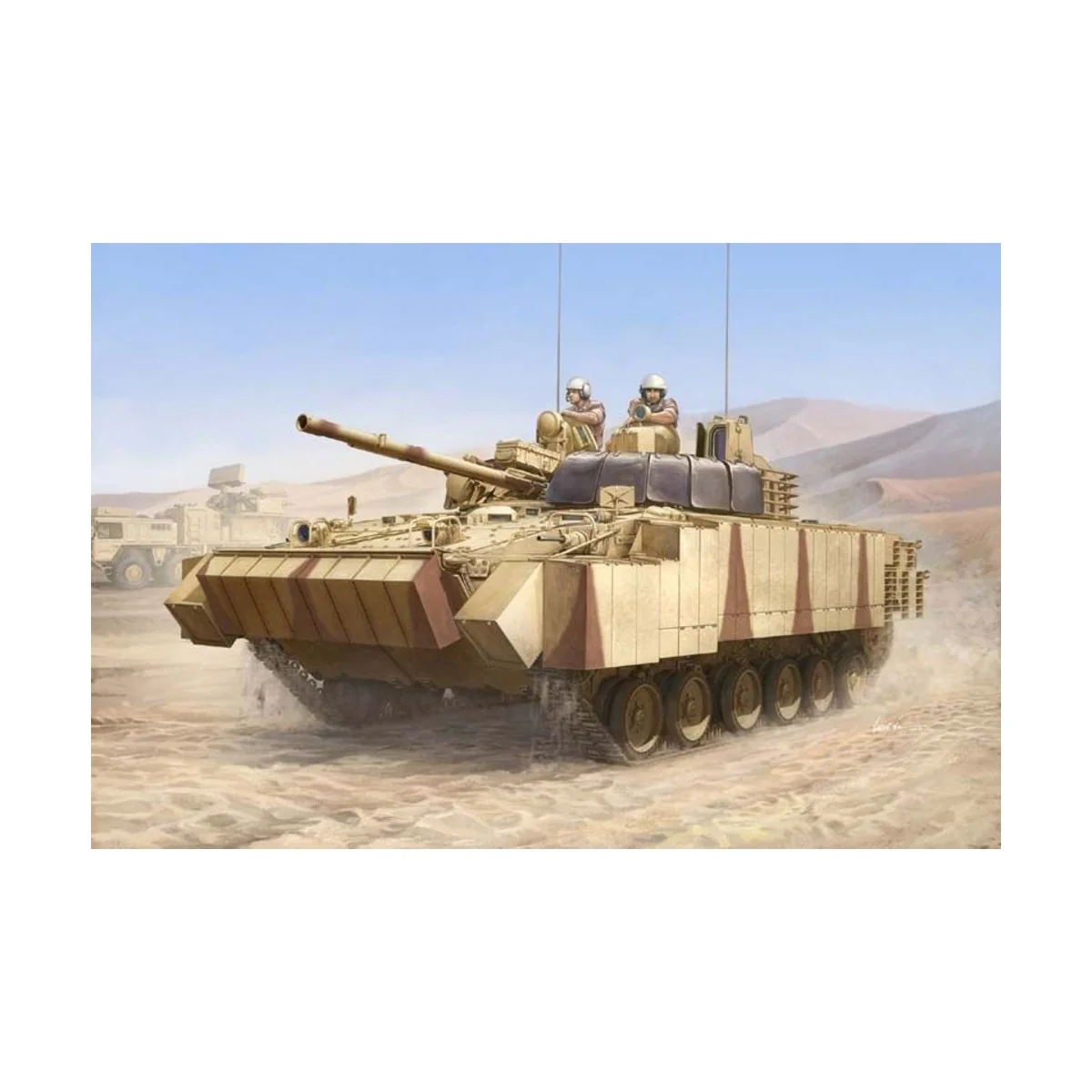 BMP-3(UAE) w/ERA titles a.combined scree - Trumpeter 01532