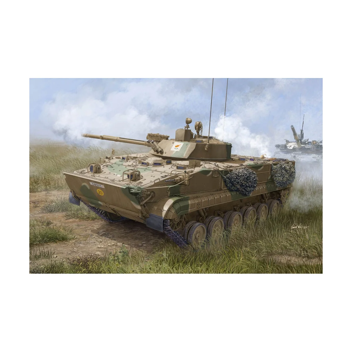 BMP-3 in Greek service, 1/35 - Trumpeter 01534 BMP-3 in Greek service, 1/35 - Trumpeter 01534