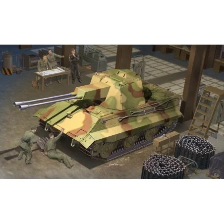 German E-50 Flakpanzer, 1/35 - Trumpeter 01537
