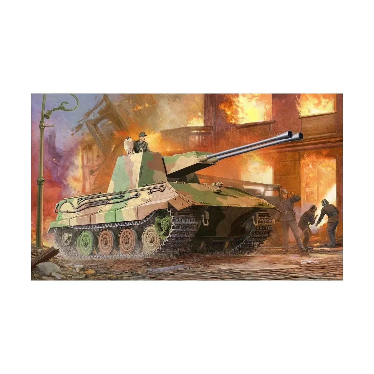 German E-75 Flakpanzer, 1/35 - Trumpeter 01539 German E-75 Flakpanzer, 1/35 - Trumpeter 01539