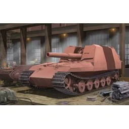 Geschützwagen Tiger Grille21/210mm Morta - Trumpeter 01540