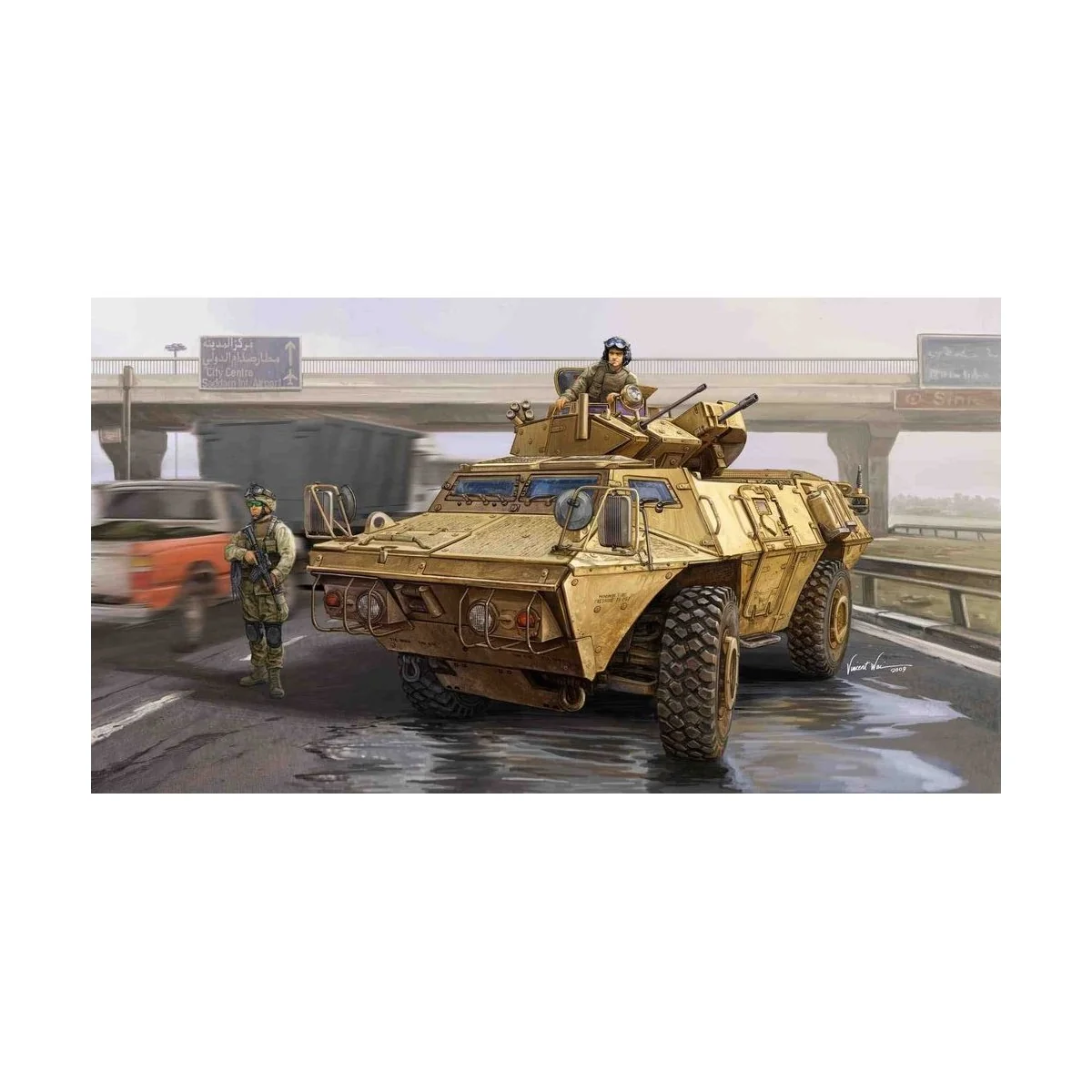M1117 Guardian Armored Security Vehicle (ASV) - Trumpeter 01541