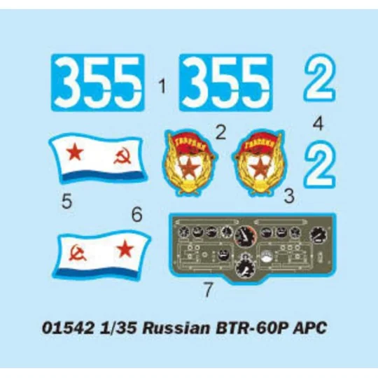 BTR-60P APC, 1/35 - Trumpeter 01542