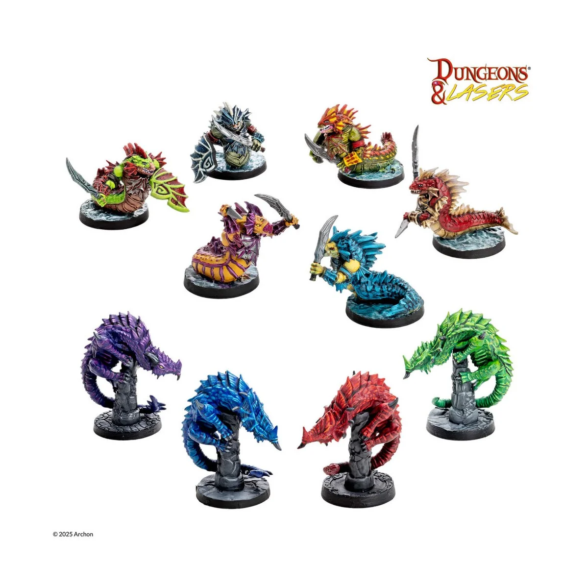 DUNGEONS & LASERS Scareguards Archipelago Raiders and Beasts - Arch...