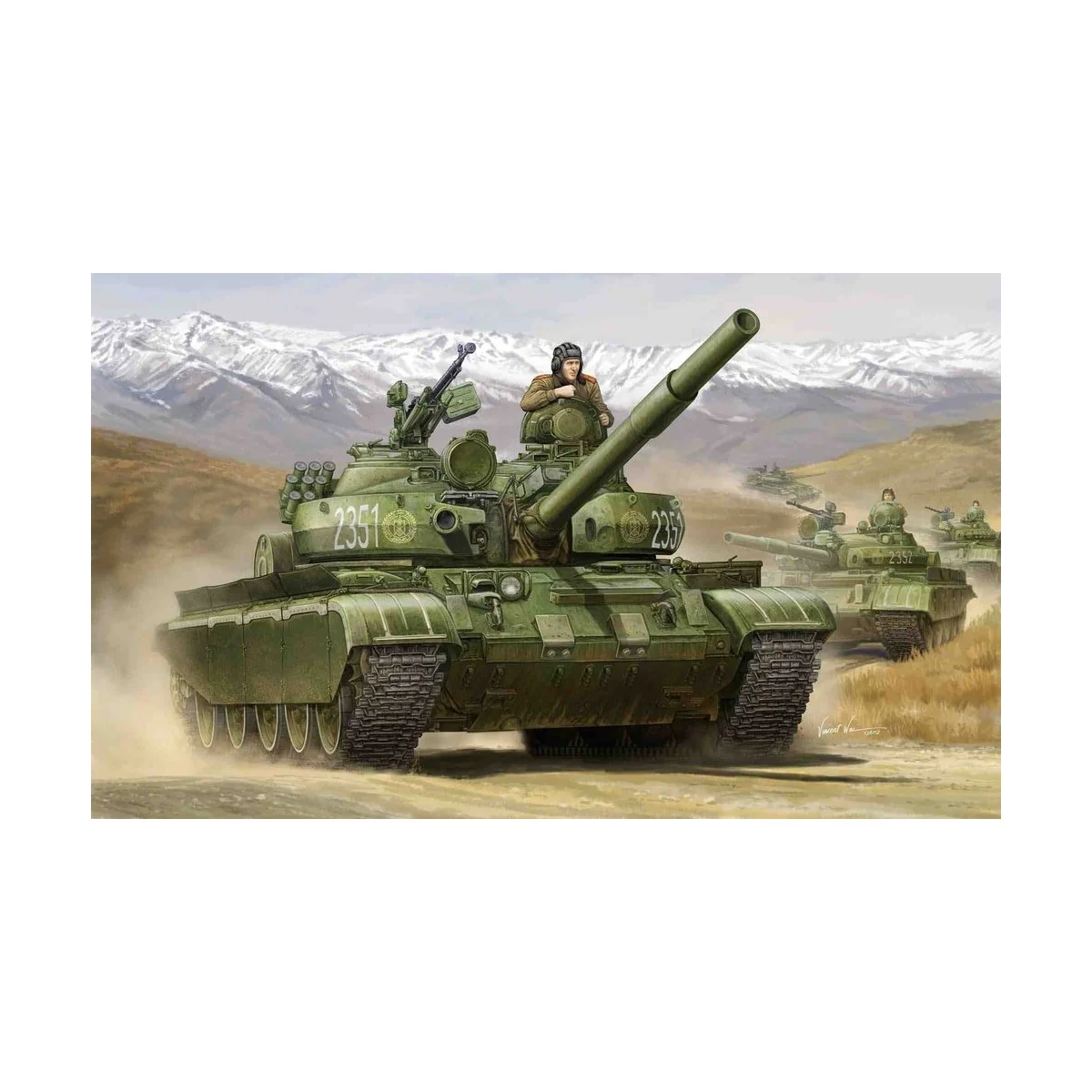 Russian T-62 BDD Mod. 1984, 1/35 - Trumpeter 01554 Russian T-62 BDD Mod. 1984, 1/35 - Trumpeter 01554