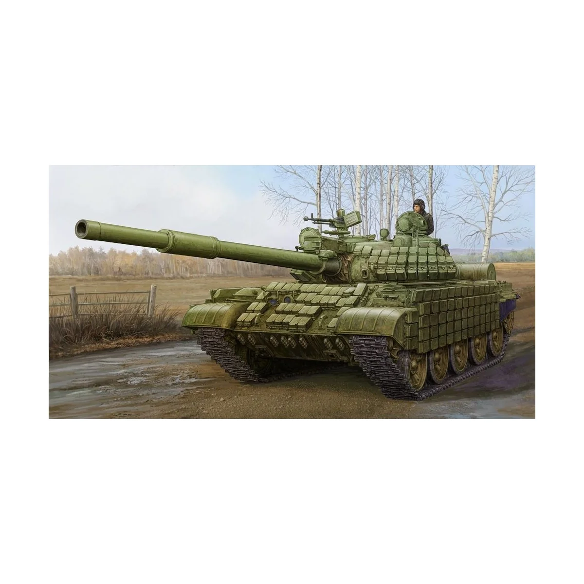 Russian T-62 ERA (Mod. 1972) - Trumpeter 01556