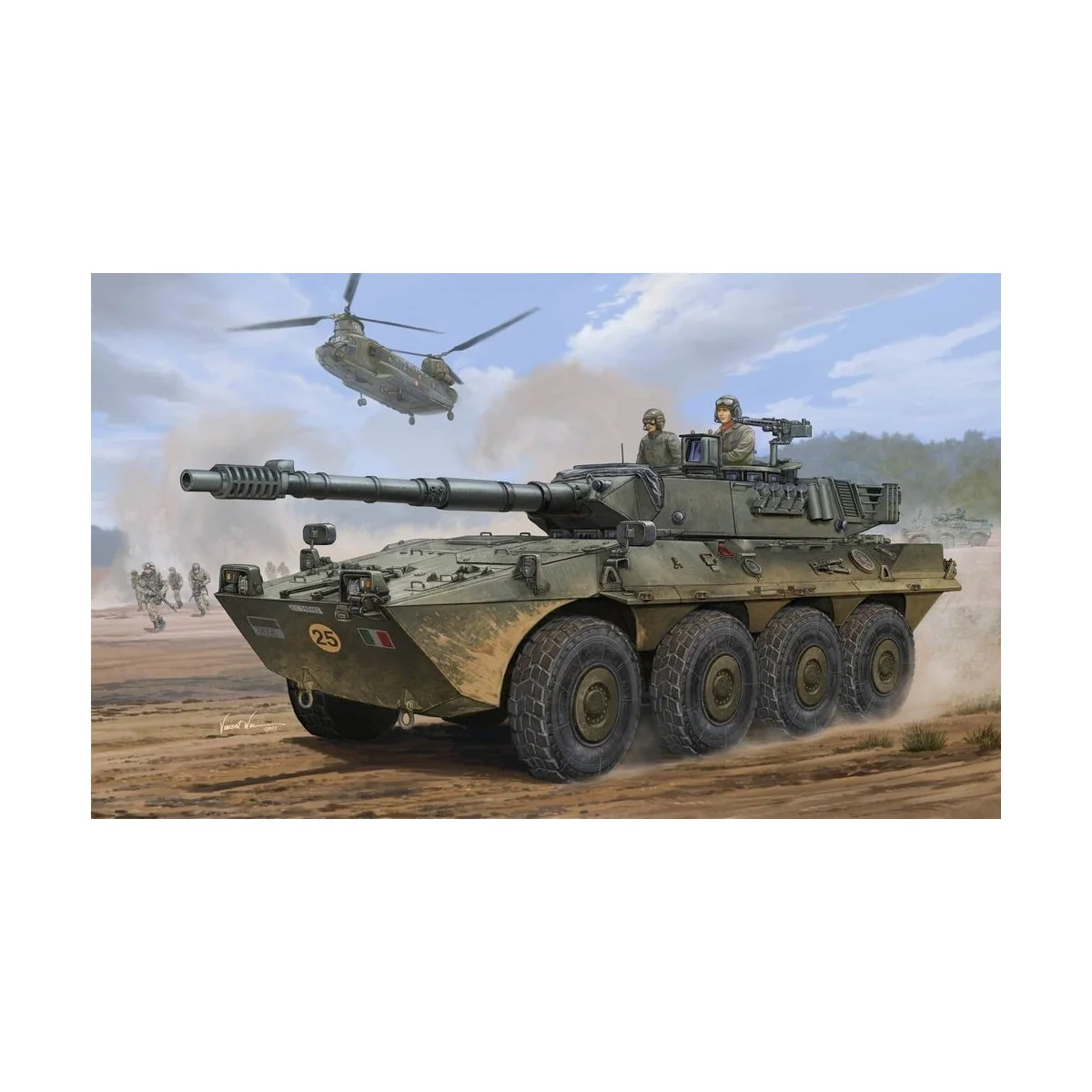 Centauro (First Batch), 1/35 - Trumpeter 01562 Centauro (First Batch), 1/35 - Trumpeter 01562