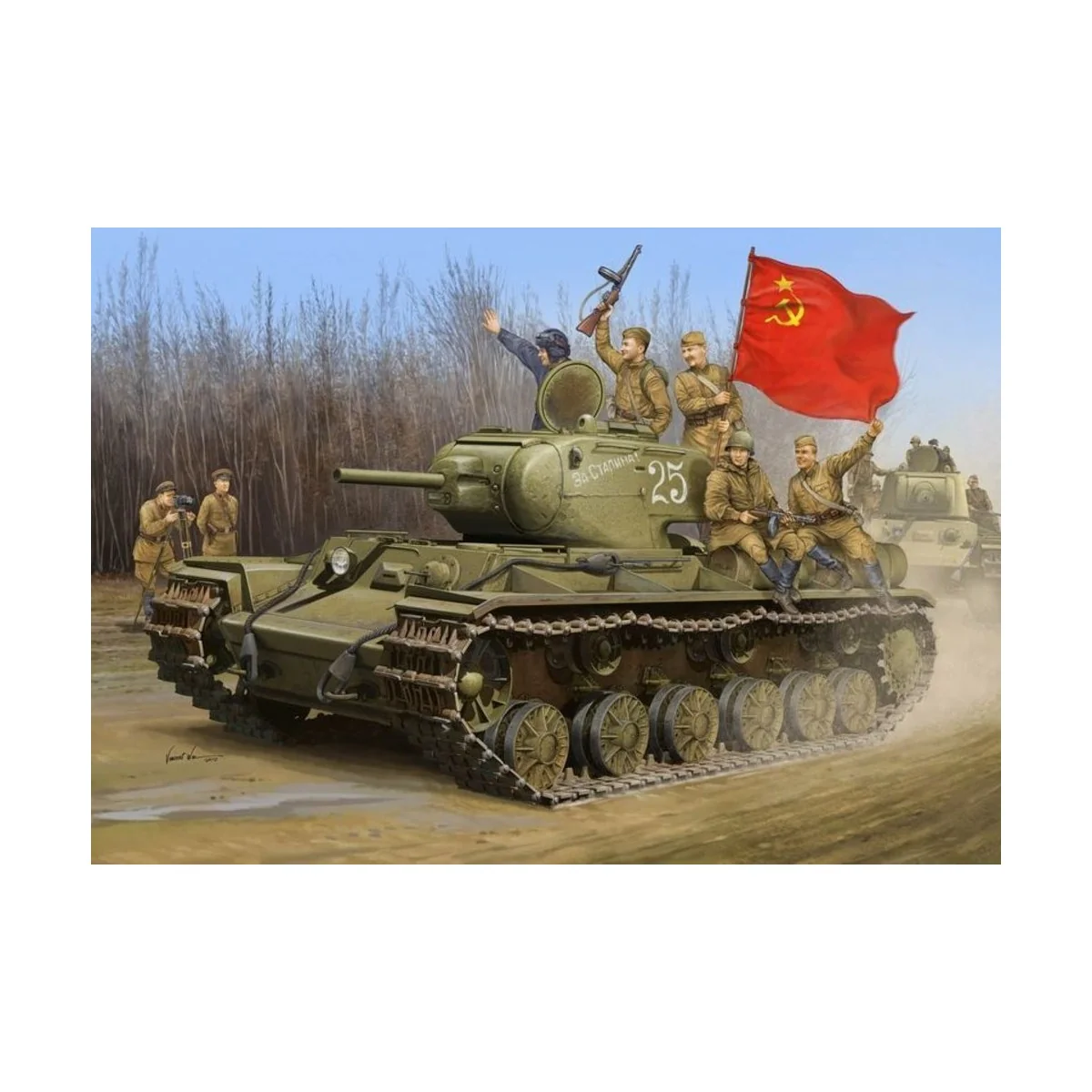 Soviet KV-1S Heavy Tank, 1/35 - Trumpeter 01566