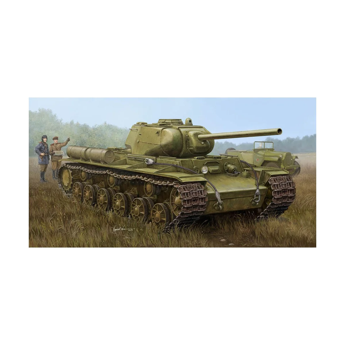 Soviet KV-1S/85 Heavy Tank - Trumpeter 01567