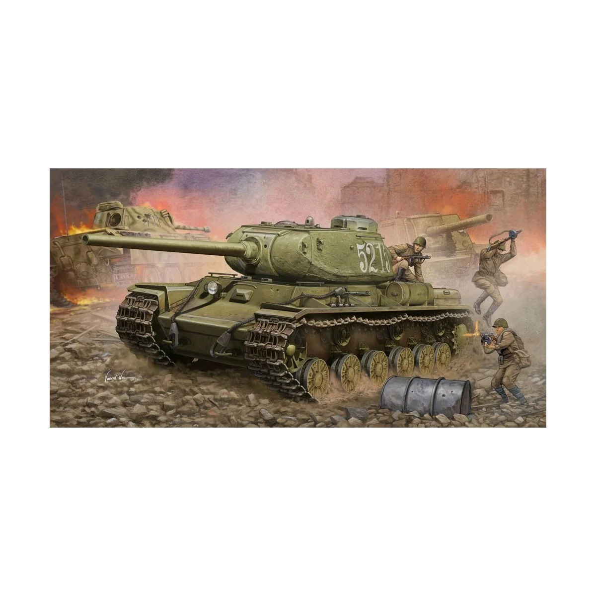 Soviet KV-85 Heavy Tank, 1/35 - Trumpeter 01569