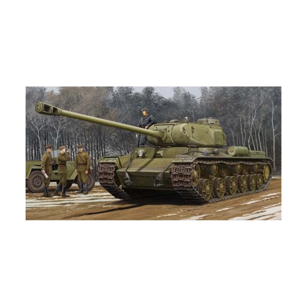Soviet KV-122 Heavy Tank, 1/35 - Trumpeter 01570 Soviet KV-122 Heavy Tank, 1/35 - Trumpeter 01570