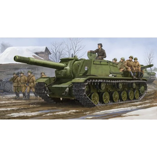 Soviet SU-152 Self-propelled Heavy How., 1/35 - Trumpeter 01571