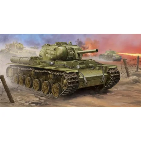 Soviet KV-8S Heavy Tank, 1/35 - Trumpeter 01572