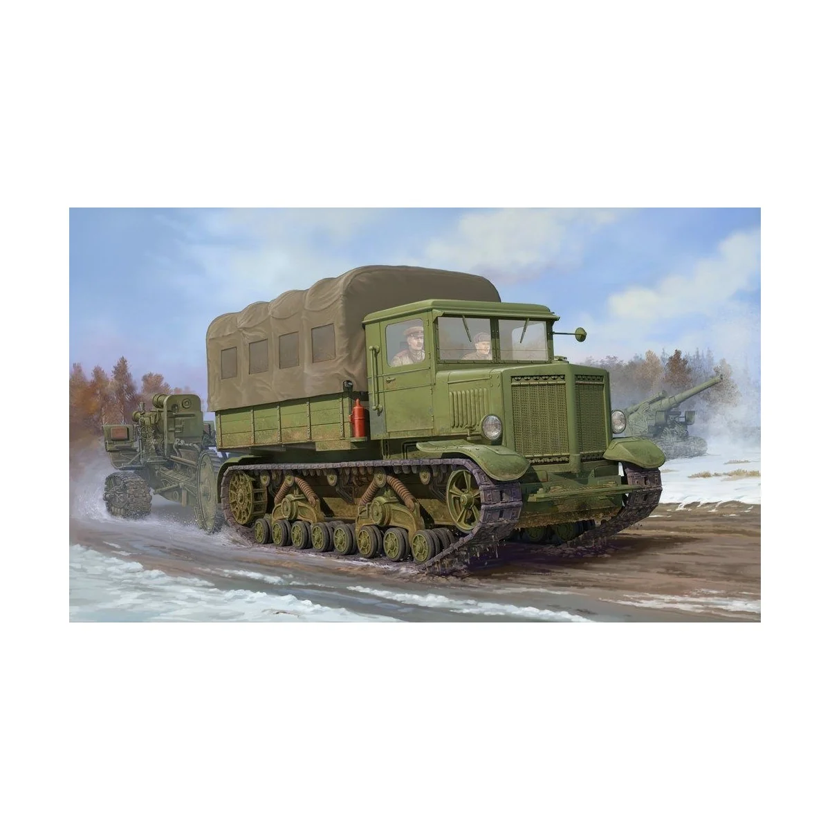 Voroshilovets Tractor - Trumpeter 01573